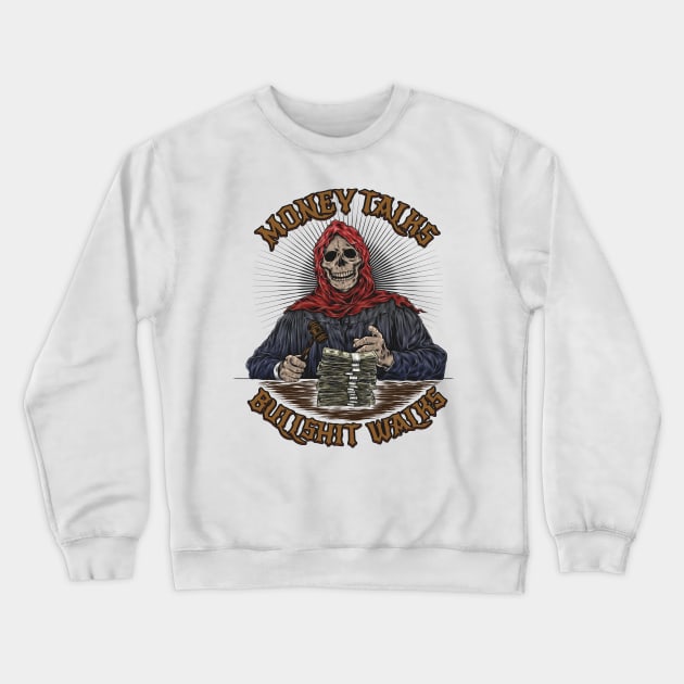 Injustice Crewneck Sweatshirt by Unboxed Mind of J.A.Y LLC 